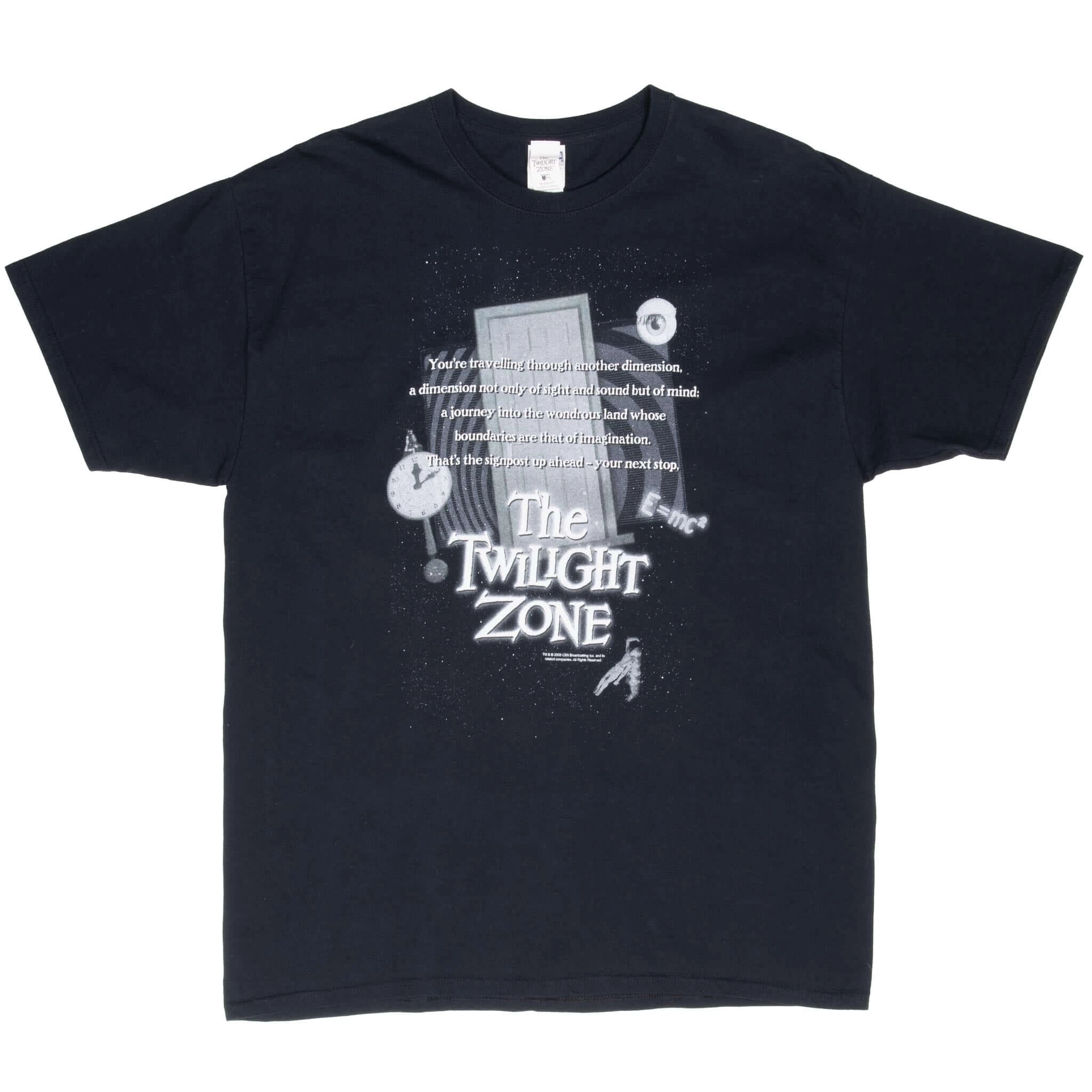 VINTAGE DISNEY THE TWILIGHT ZONE 2015 TEE SHIRT XL