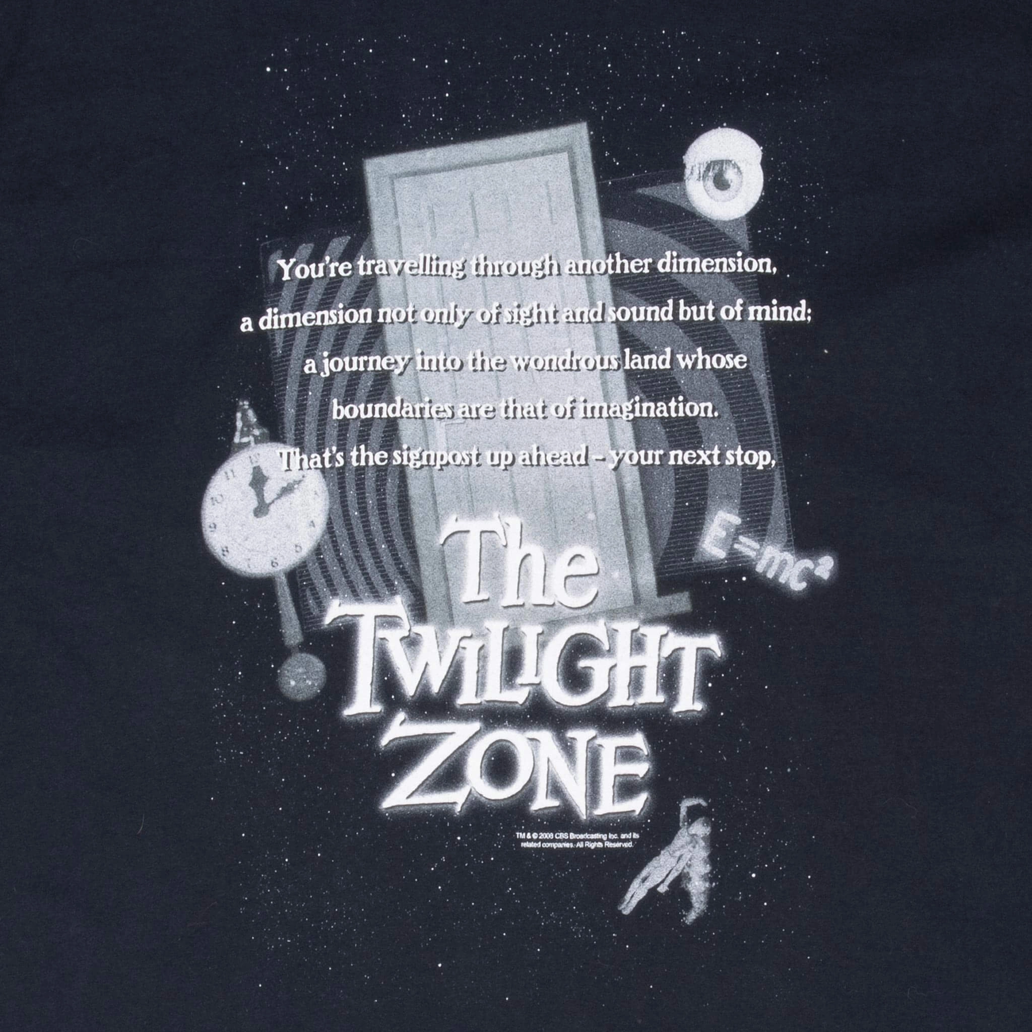 VINTAGE DISNEY THE TWILIGHT ZONE 2015 TEE SHIRT XL