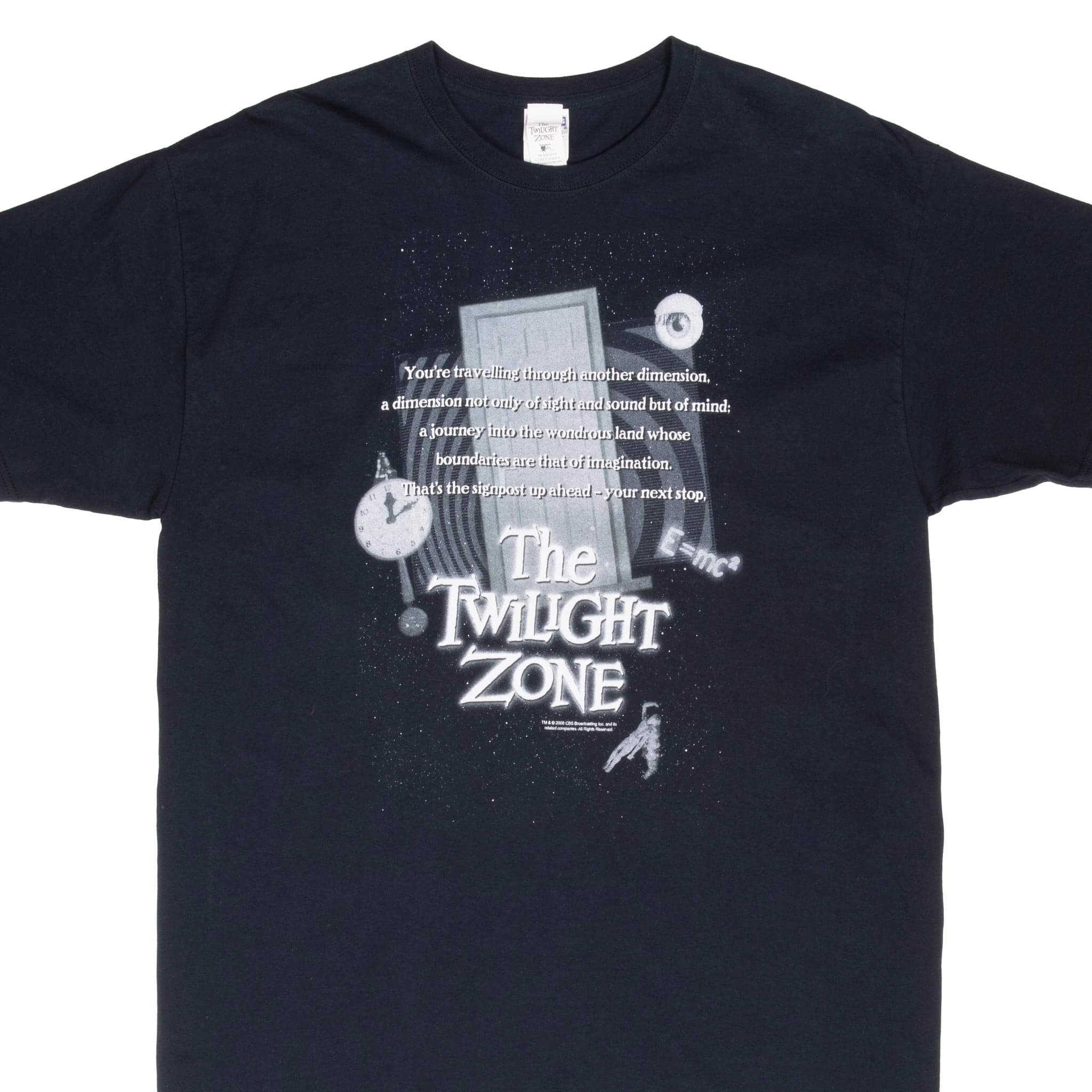 VINTAGE DISNEY THE TWILIGHT ZONE 2015 TEE SHIRT XL