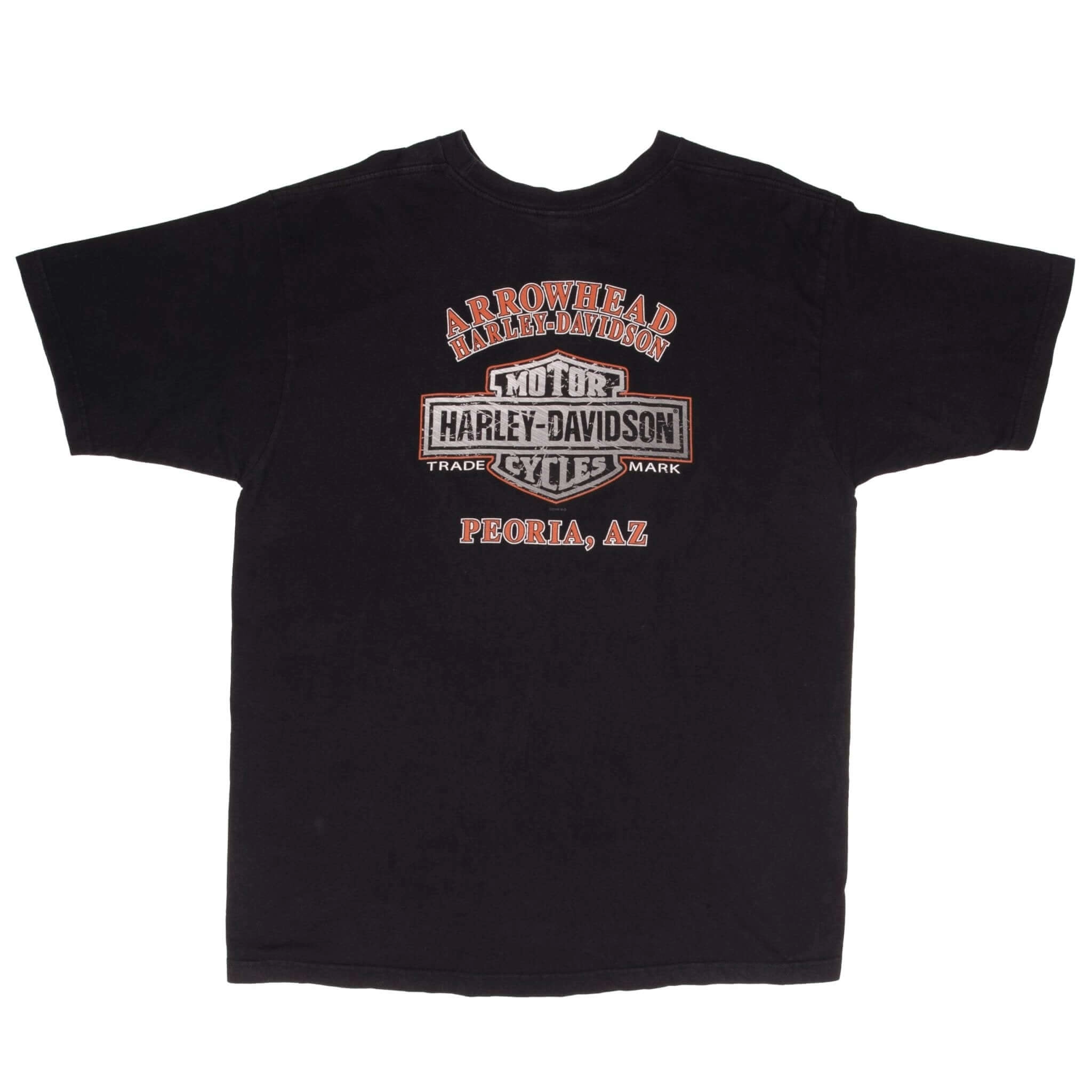 VINTAGE HARLEY DAVIDSON ARROWHEAD TEE SHIRT 2006 SIZE 2XL MADE IN USA