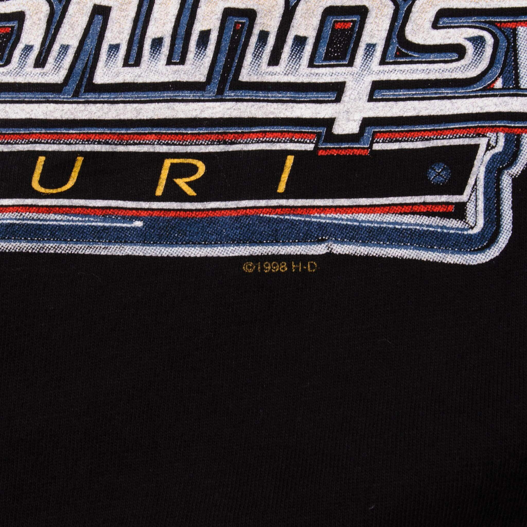 VINTAGE HARLEY DAVIDSON HELL ON WHEELS TEE SHIRT 2000 SIZE XL MADE IN USA