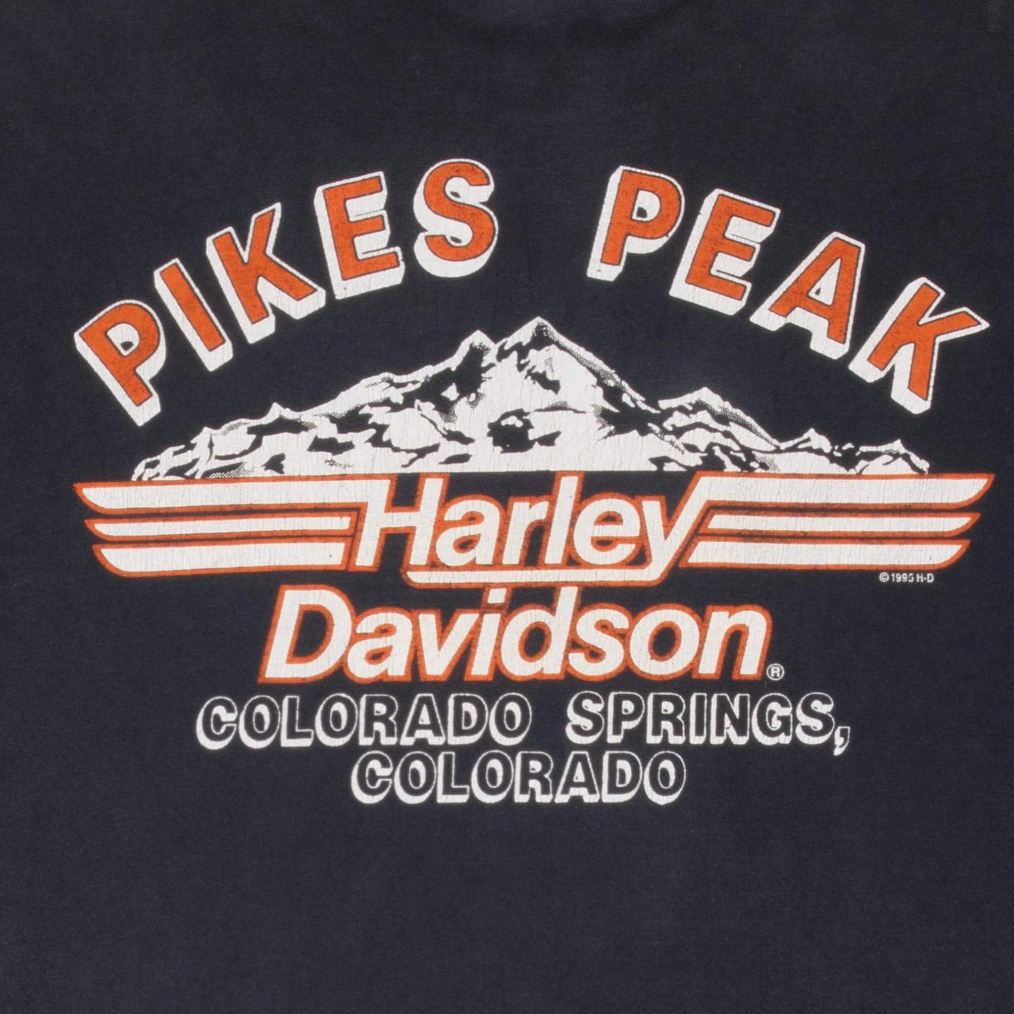 VINTAGE HARLEY DAVIDSON JUST RIDE IT TEE SHIRT 1995 3XL MADE IN USA