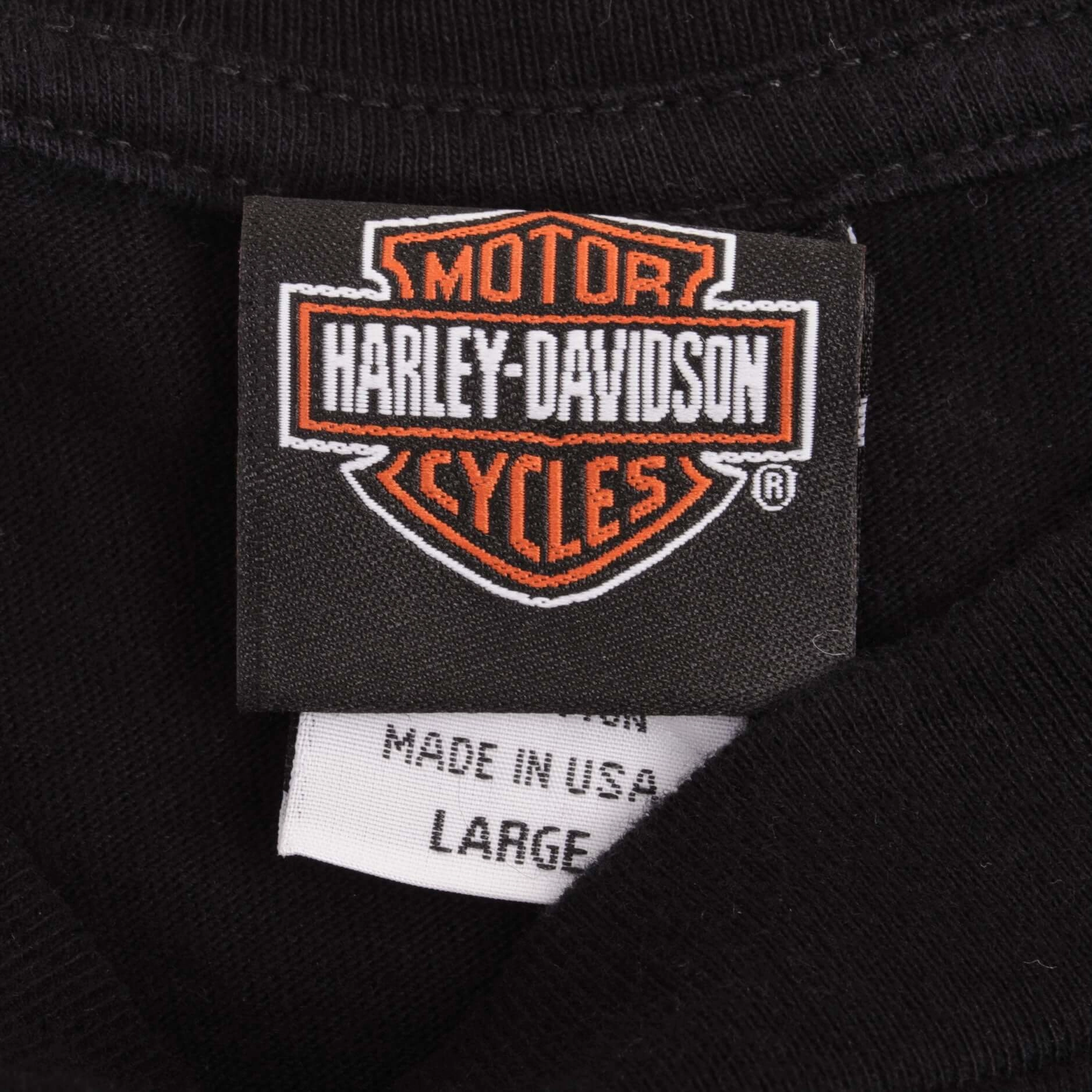 VINTAGE HARLEY DAVIDSON NEW MEXICO TEE SHIRT 2007 SIZE LARGE MADE IN USA