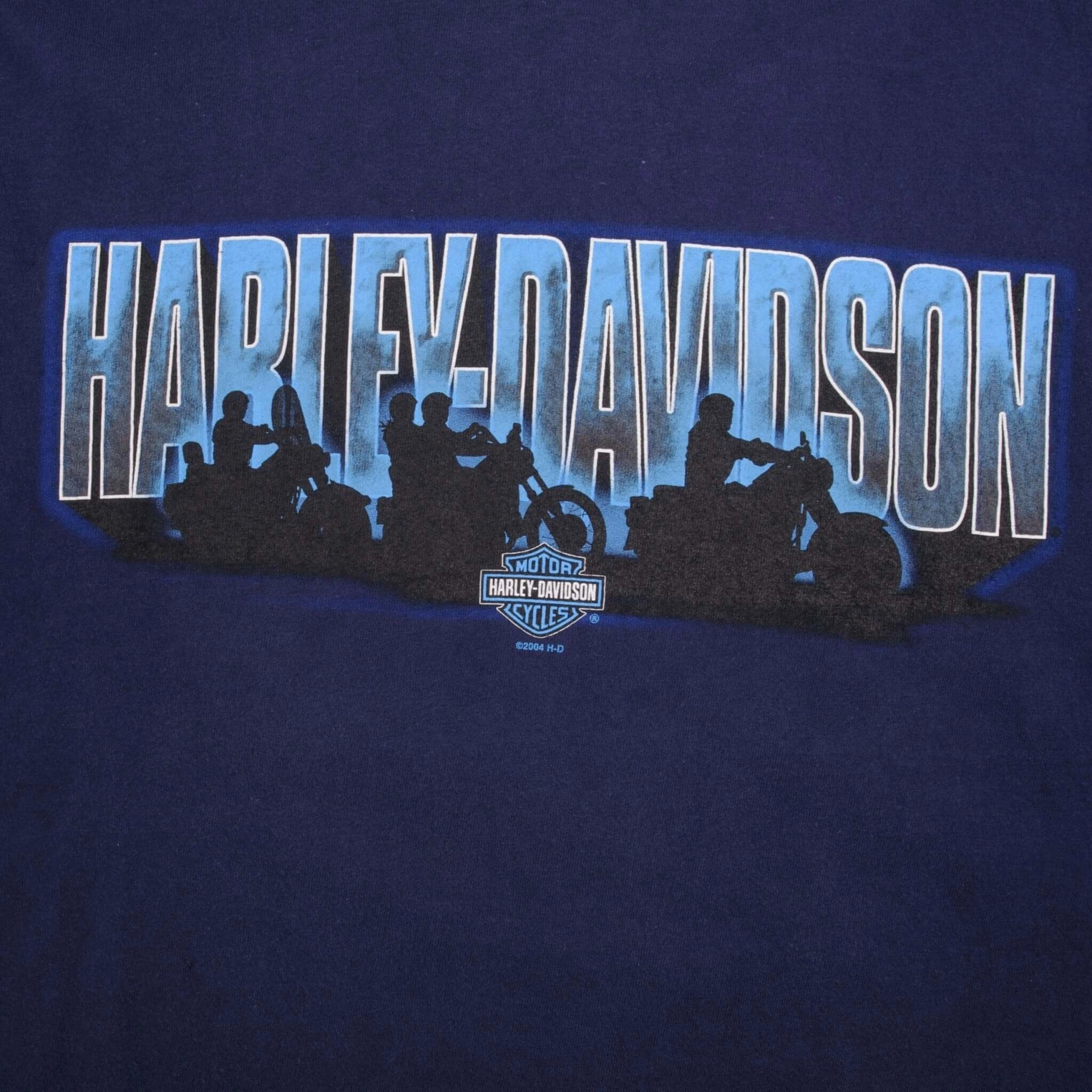 VINTAGE HARLEY DAVIDSON RICHMOND VA TEE SHIRT 2004 SIZE XL MADE IN USA