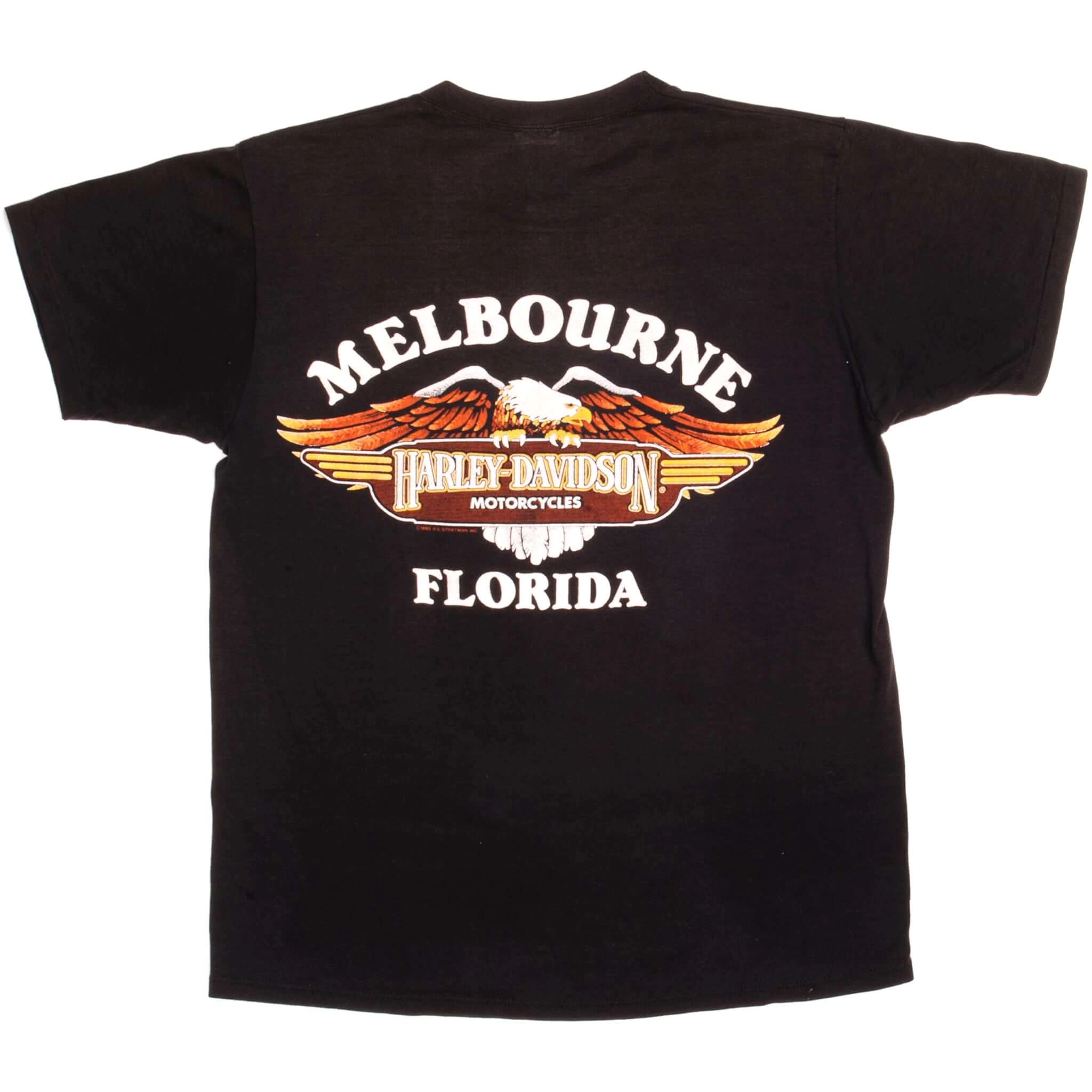 VINTAGE HARLEY DAVIDSON TEE SHIRT 1983 SIZE LARGE MADE IN USA