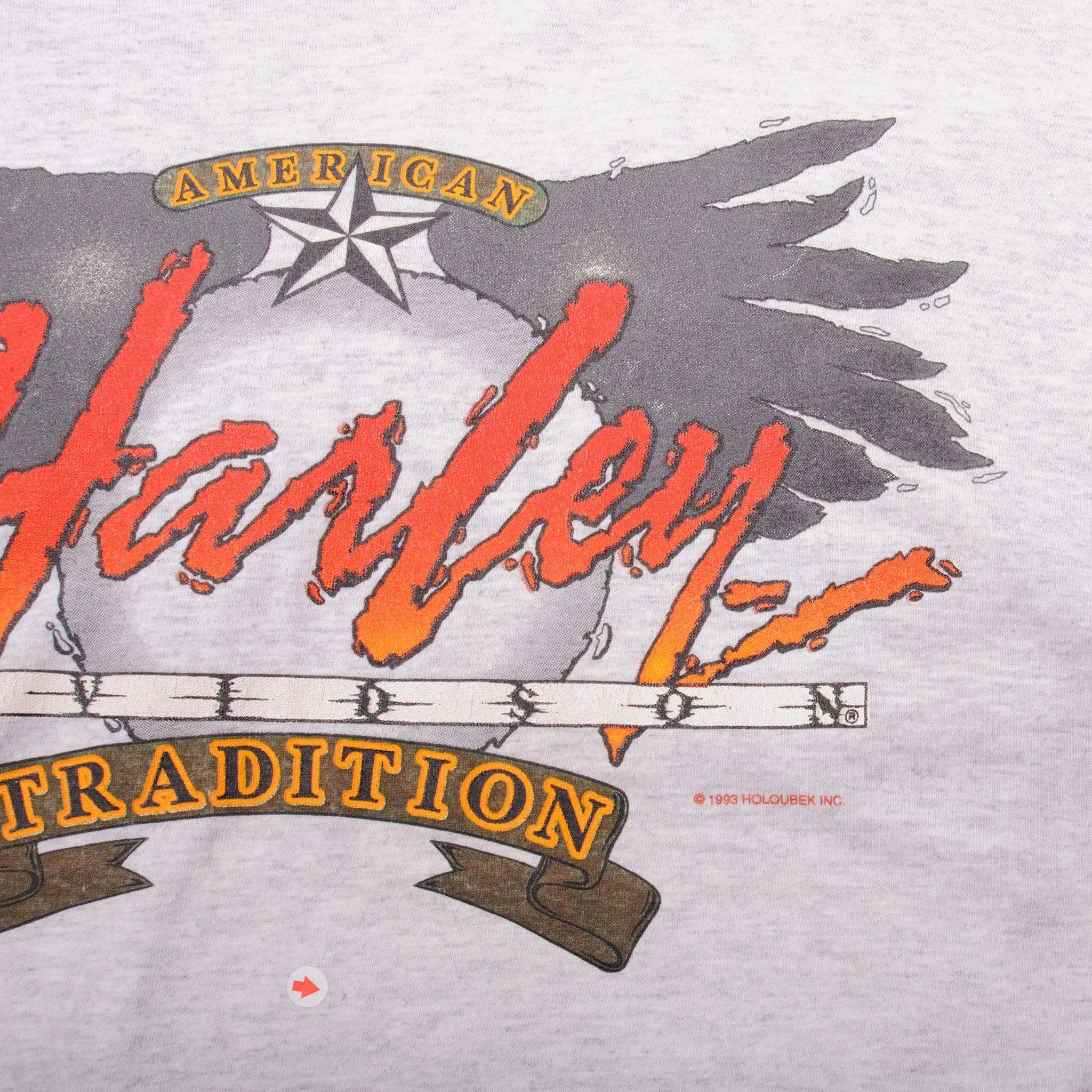 VINTAGE HARLEY DAVIDSON TEE SHIRT 1993 SIZE XL MADE IN USA