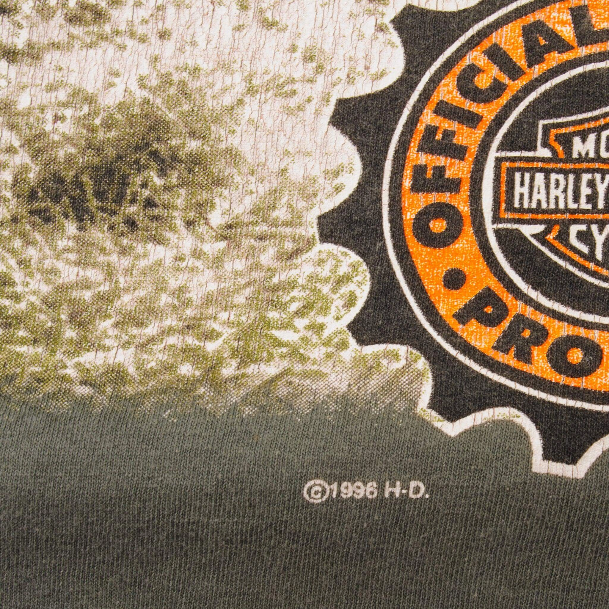 VINTAGE HARLEY DAVIDSON TEE SHIRT 1996 SIZE XL MADE IN USA