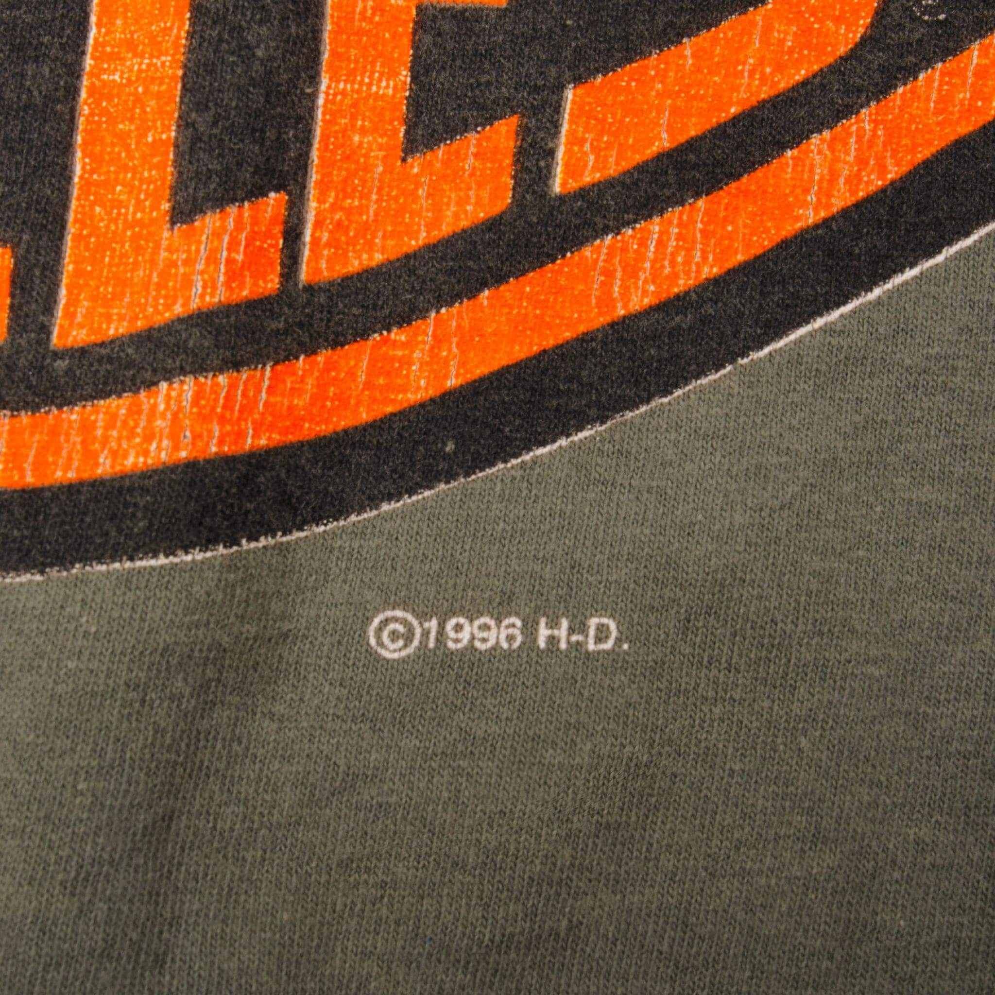 VINTAGE HARLEY DAVIDSON TEE SHIRT 1996 SIZE XL MADE IN USA