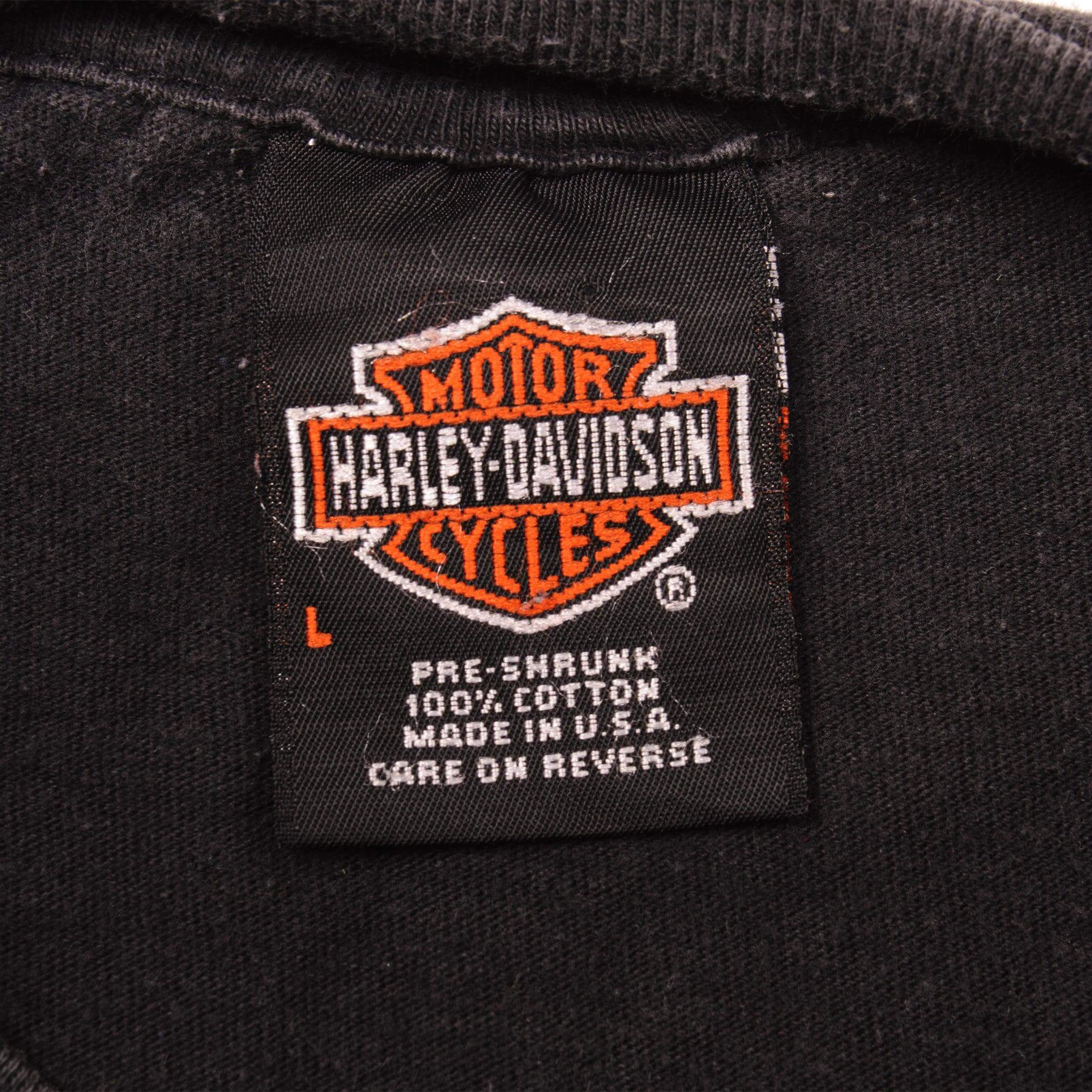 VINTAGE HARLEY DAVIDSON TEE SHIRT 1998 SIZE LARGE MADE IN USA