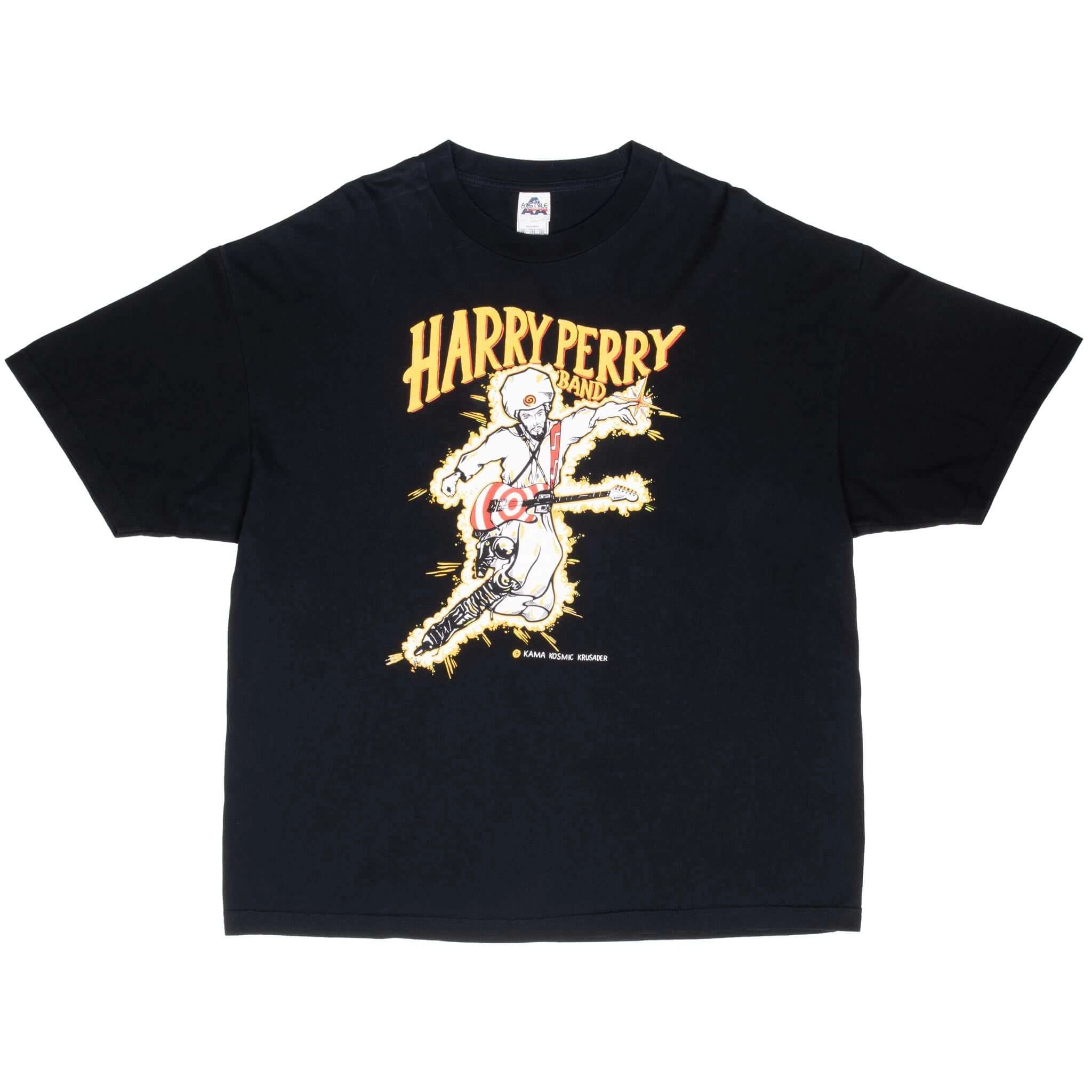 VINTAGE HARRY PERRY КАMА KOSMIC KRUSADER 2000S TEE SHIRT 2XL