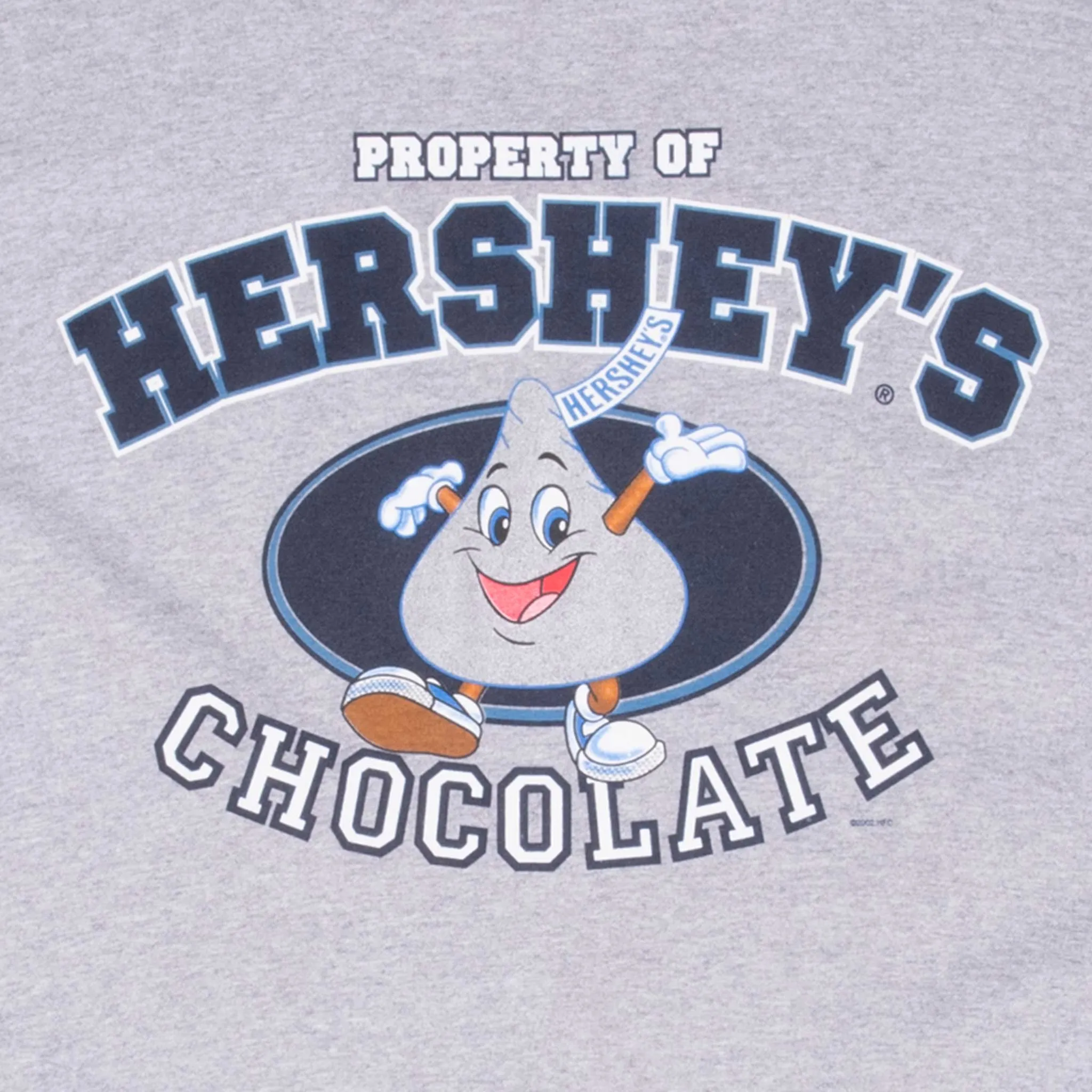 VINTAGE HERSHEY'S CHOCOLATE 2002 RINGER TEE SHIRT MEDIUM