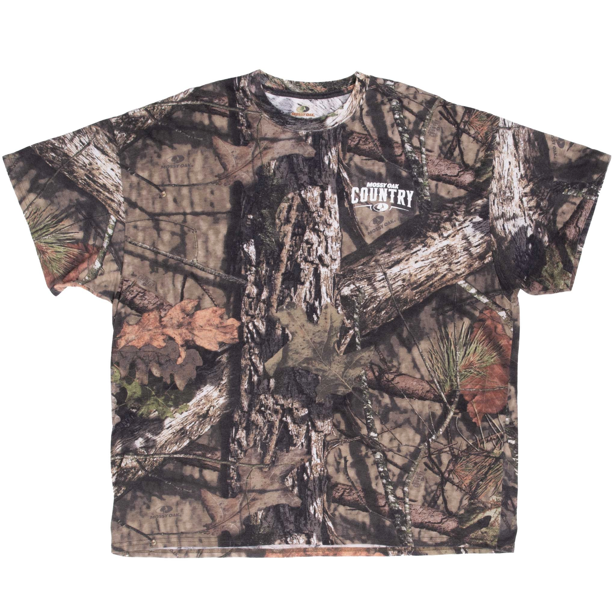VINTAGE HUNTING MOSSY OAK BREAK UP COUNTRY CAMO TEE SHIRT SIZE 2XL