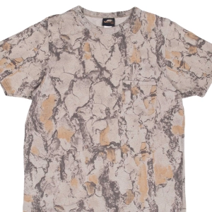 VINTAGE HUNTING NATURAL GEAR CAMO POCKET TEE SHIRT 2000S MEDIUM