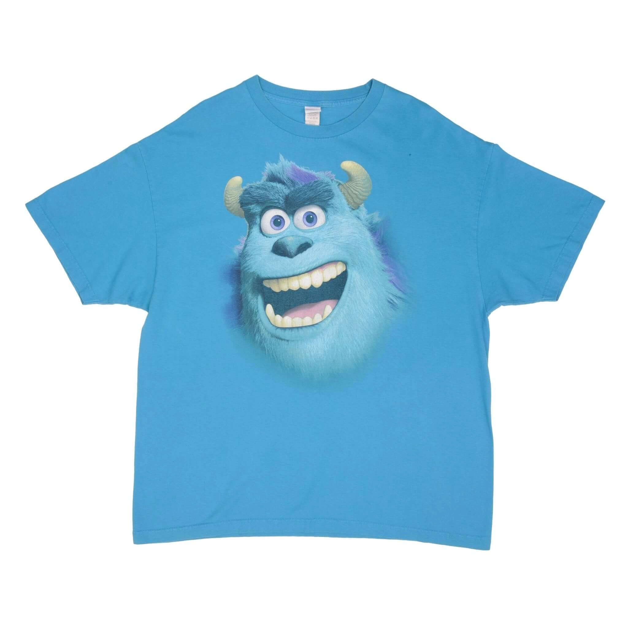 VINTAGE MONSTER INC UNIVERSITY SULLY DISNEY TEE SHIRT SIZE 2XL