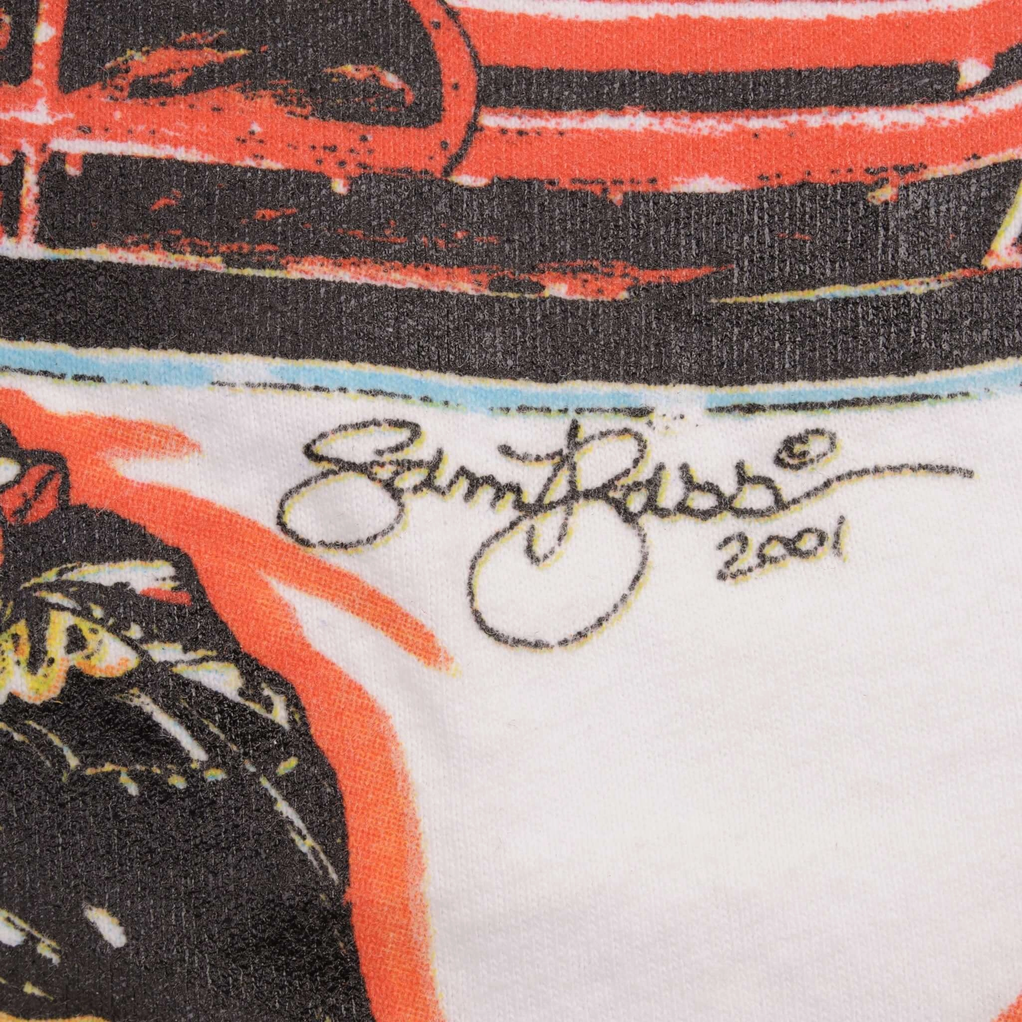 VINTAGE NASCAR DALE EARNHARDT JR BUD TEE SHIRT 2001 SIZE LARGE