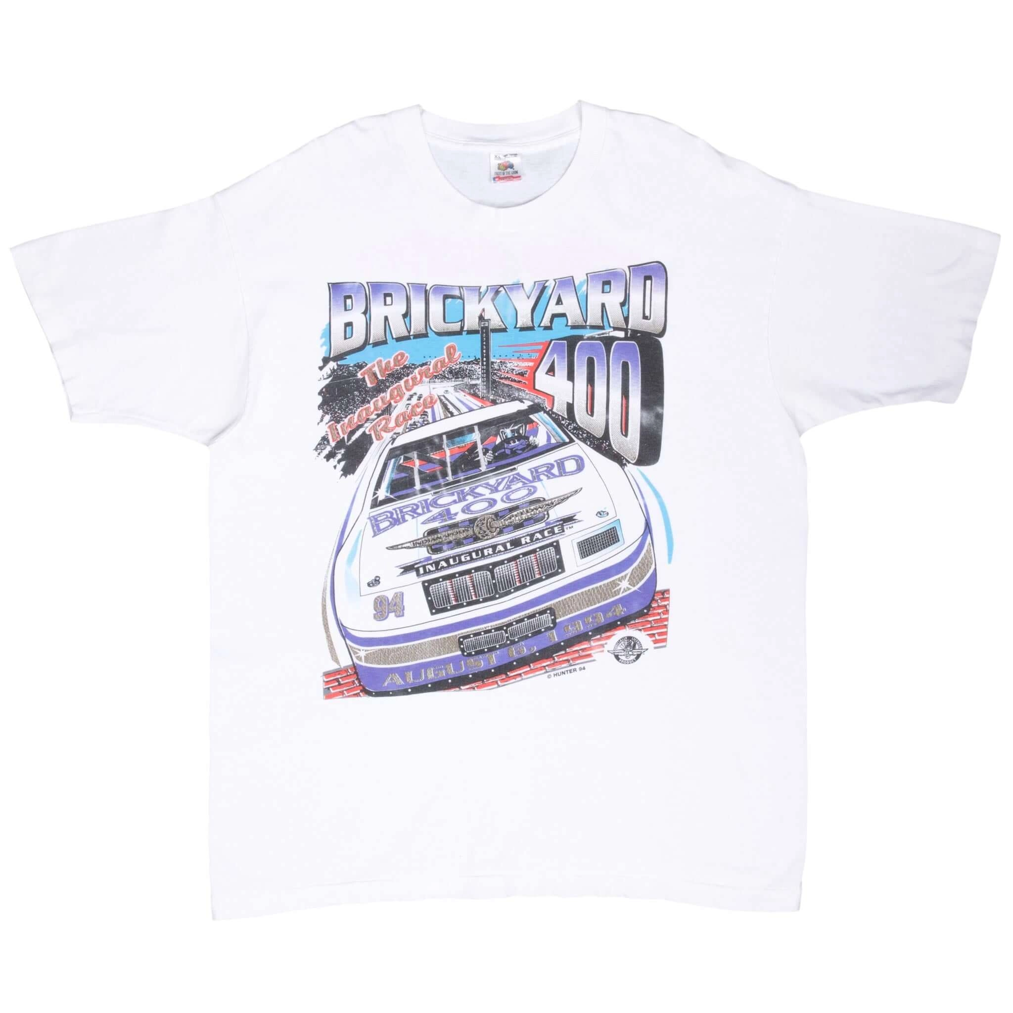 VINTAGE NASCAR INDIANAPOLIS BRICKYARD 400 1994 TEE SHIRT XL MADE IN USA