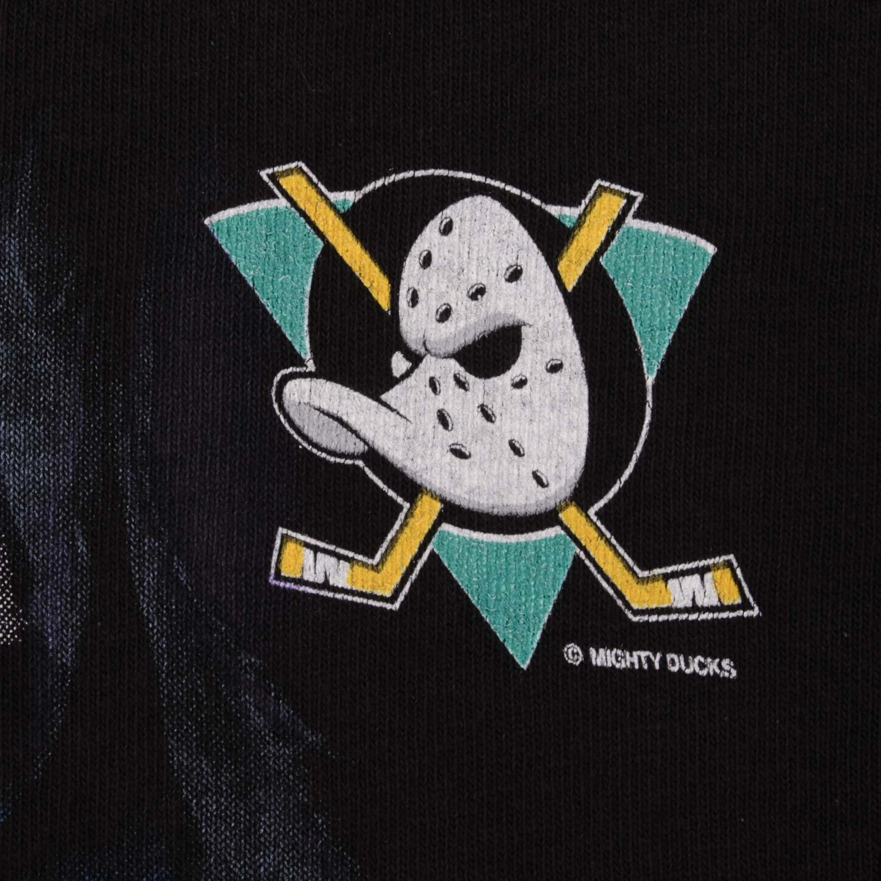 VINTAGE NHL ANAHEIM MIGHTY DUCKS 1990S TEE SHIRT SIZE XL MADE IN USA