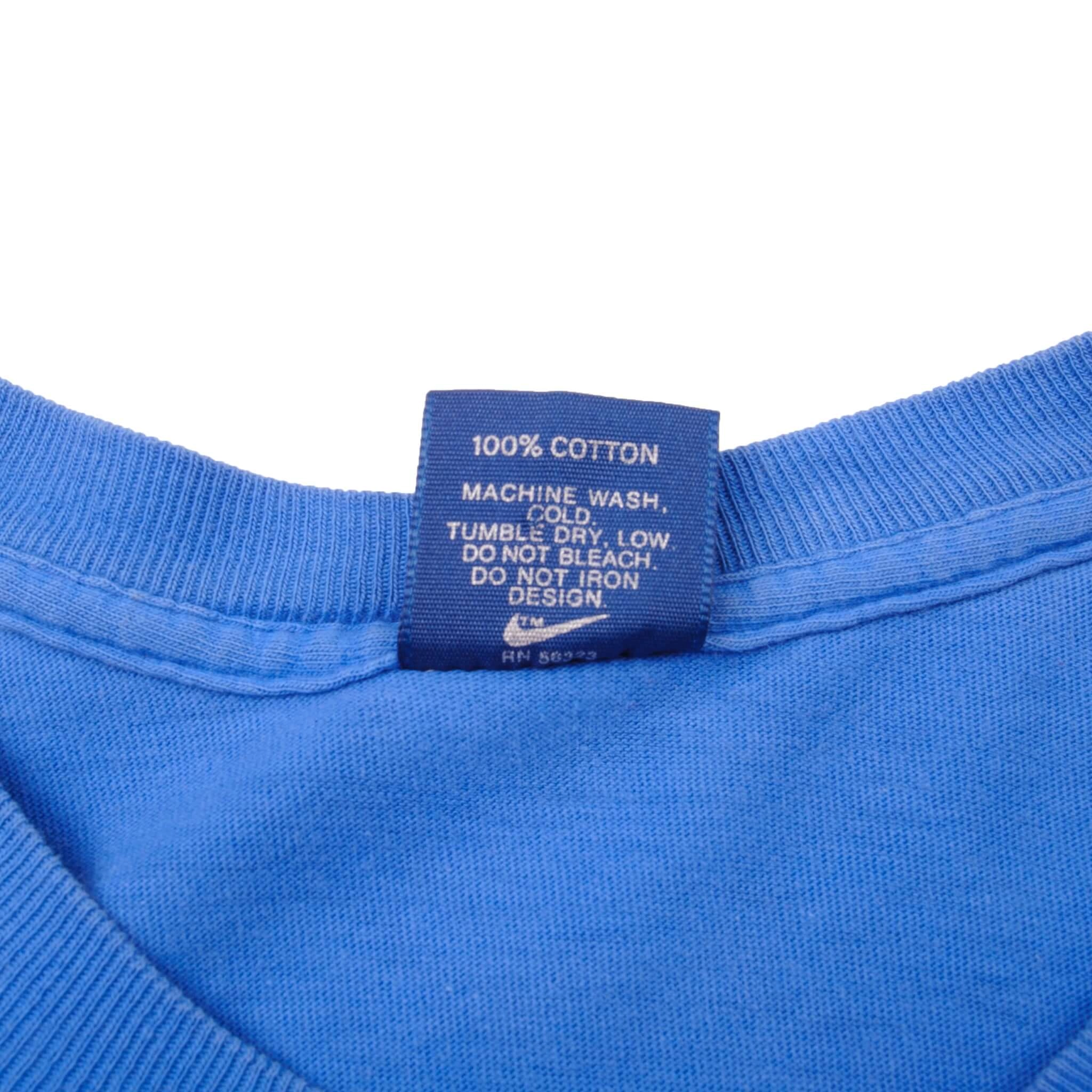 VINTAGE NIKE JUST DO IT LONG SLEEVE TEE SHIRT 1984-1987 SIZE SMALL MADE IN USA