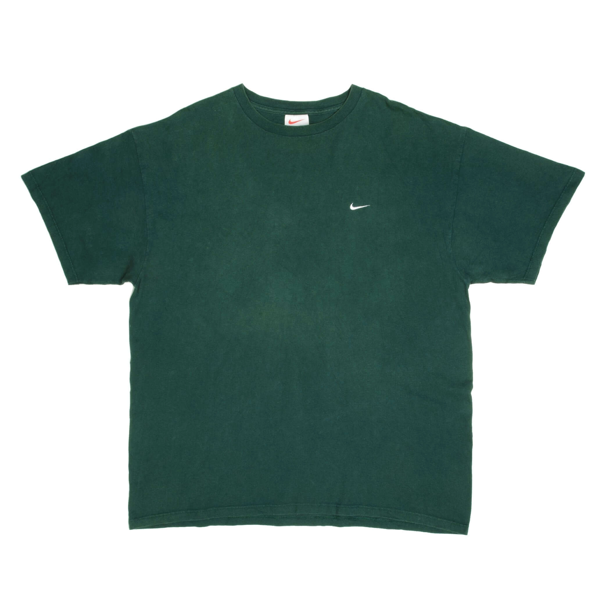 VINTAGE NIKE SWOOSH TEE SHIRT LATE 1990s SIZE XL MADE IN USA