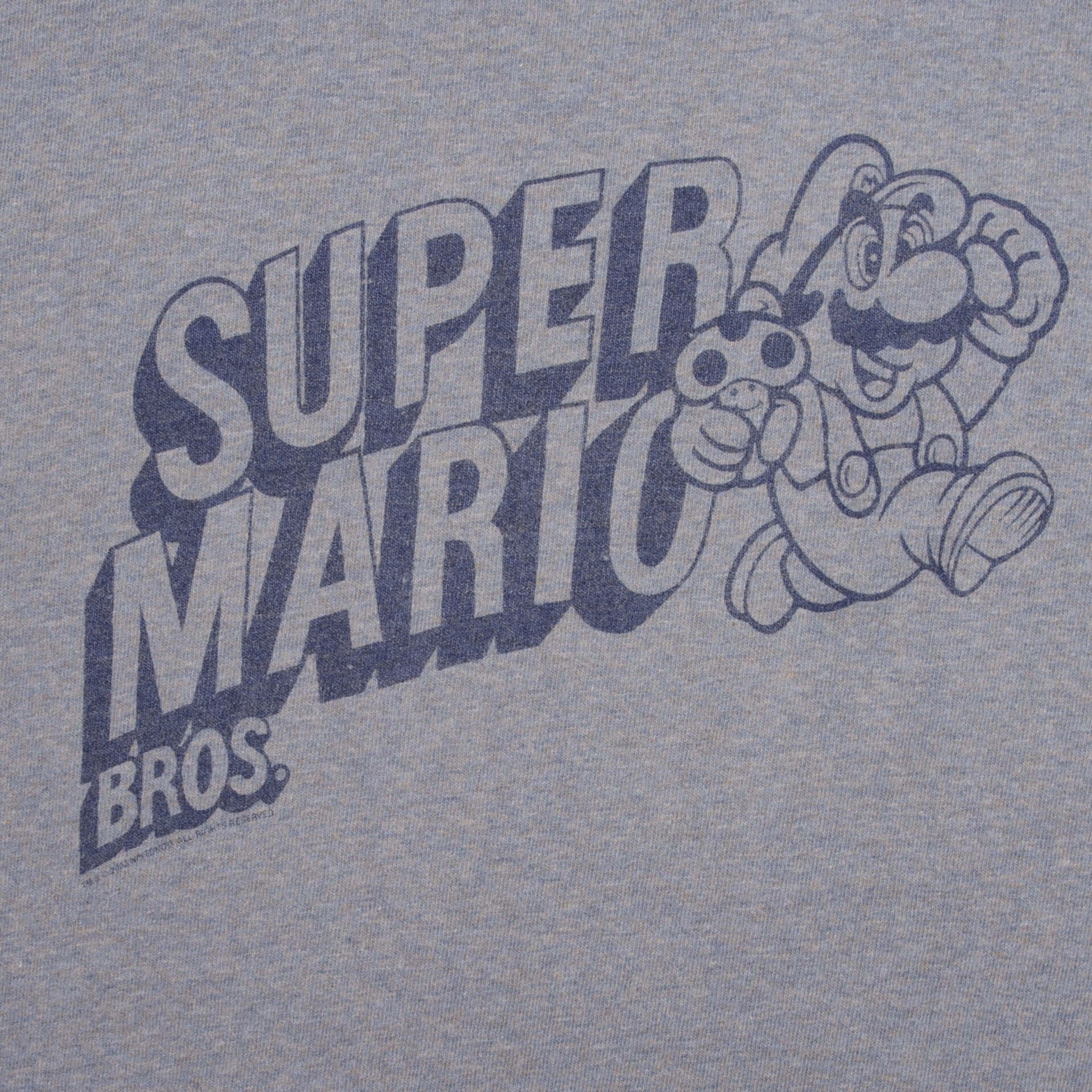 VINTAGE NINTENDO SUPER MARIO BRO TEE SHIRT 1980S SIZE SMALL MADE IN USA