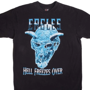 VINTAGE ORIGINAL EAGLES HELL FREEZES OVER TOUR TEE SHIRT 1995 SIZE XL MADE IN USA