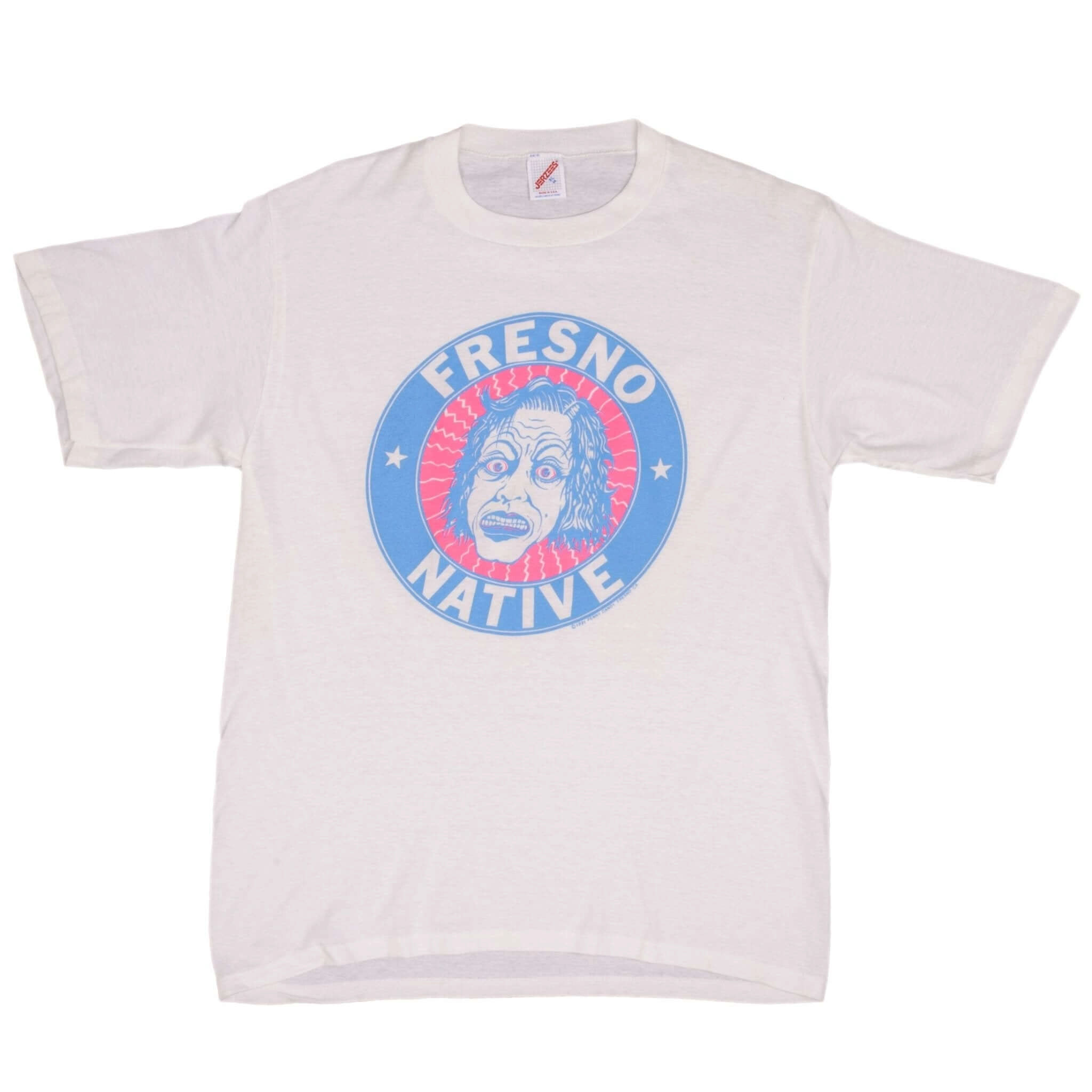 VINTAGE PENNY CANDY FRESNO NATIVE TEE SHIRT 1991 SIZE LARGE MADE IN USA