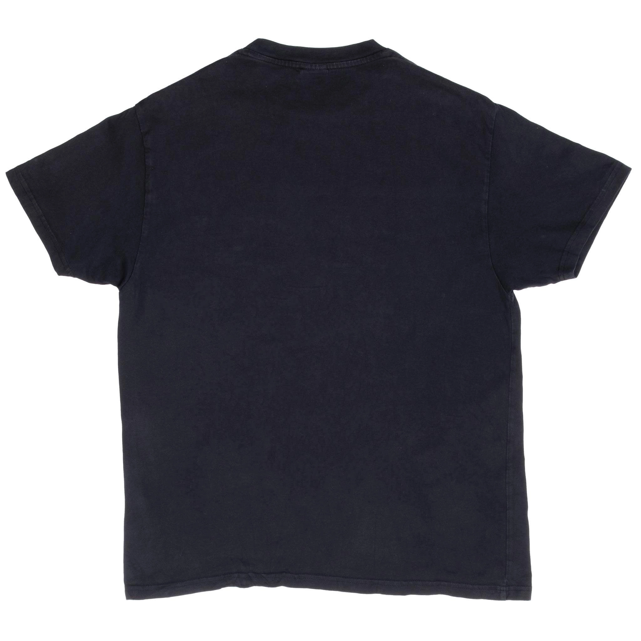 VINTAGE QUICKSILVER BLACK SURF TEE SHIRT 2000S LARGE