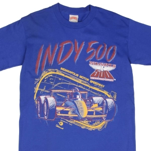 VINTAGE RACING INDY CAR INDIANAPOLIS 500 1992 TEE SHIRT SIZE LARGE MADE IN USA