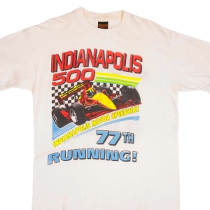 VINTAGE RACING INDY CAR INDIANAPOLIS 500 1992 TEE SHIRT SIZE XL MADE IN USA