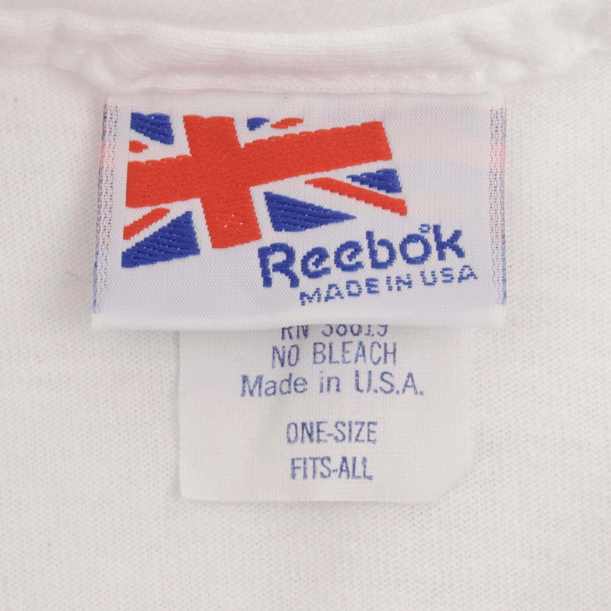 VINTAGE REEBOK I THINK I'LL WALK 1990S TEE SHIRT SIZE LARGE MADE IN USA