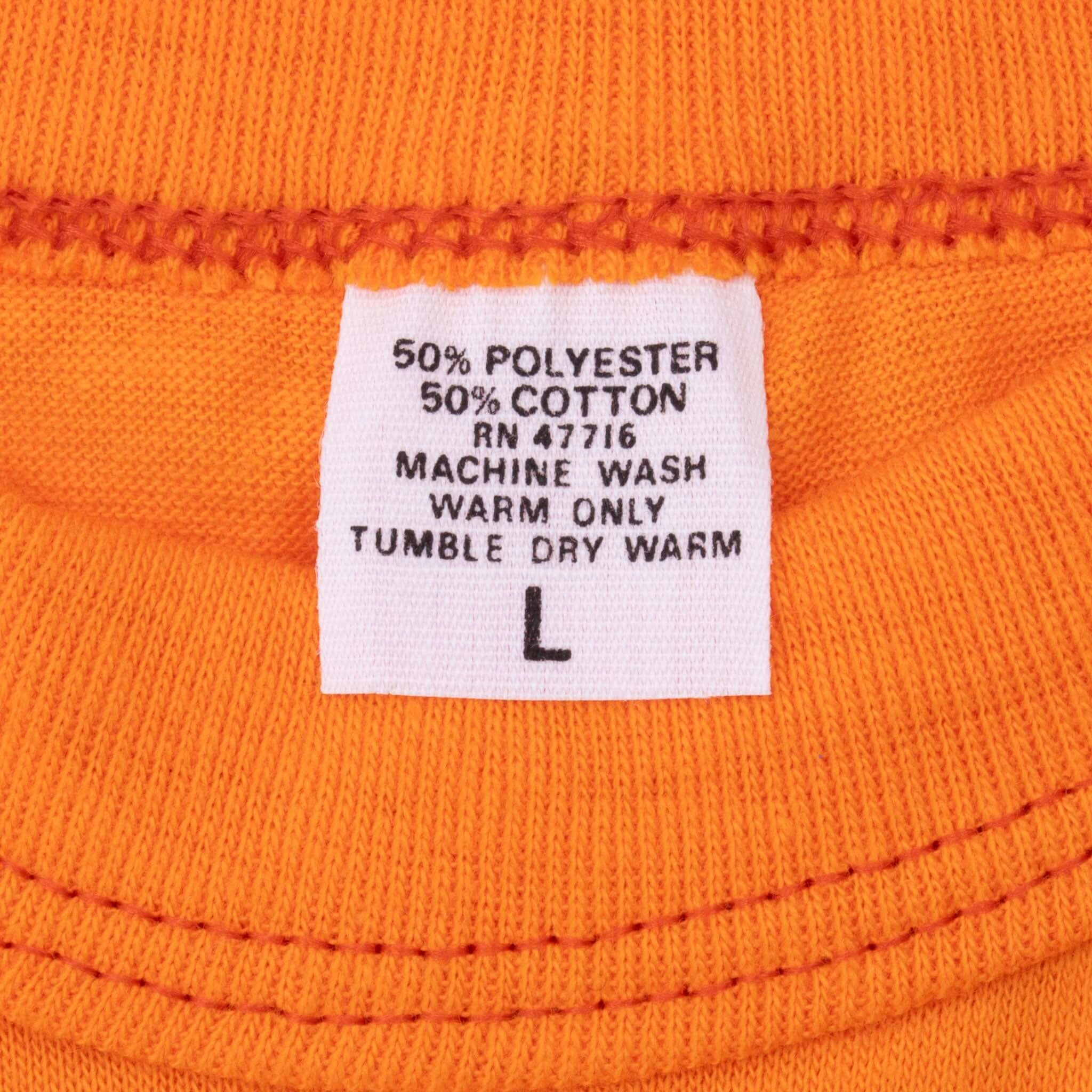 VINTAGE SUNKIST ORANGE SODA 1980S TEE SHIRT MEDIUM DEADSTOCK