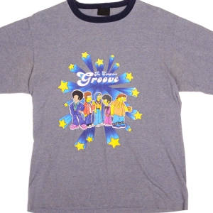 VINTAGE THE SIMPSON GROOVE TEE SHIRT 1990S SIZE LARGE MADE IN USA