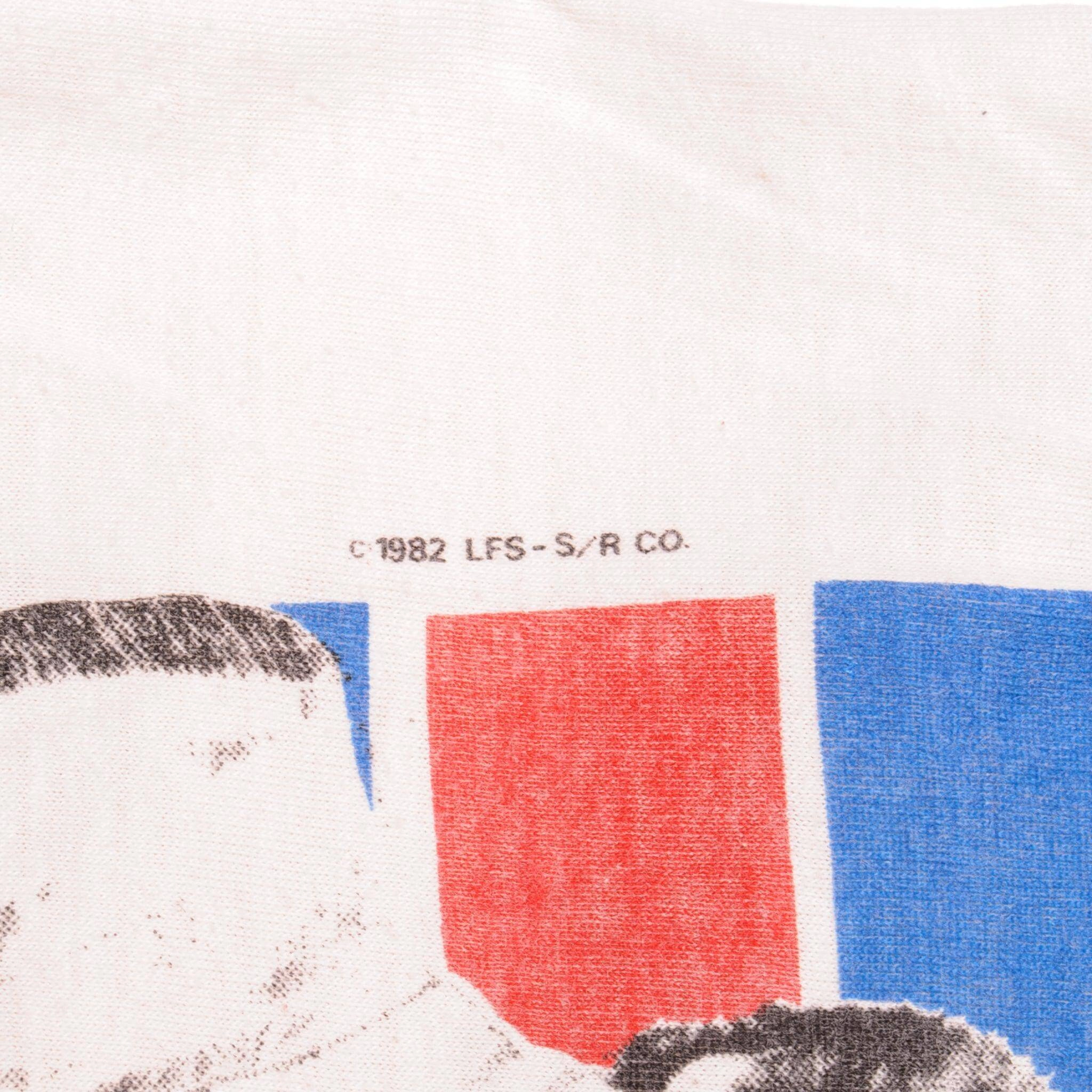VINTAGE THE WHO AMERICAN TOUR RAGLAN TEE SHIRT 1982 SIZE SMALL MADE IN USA