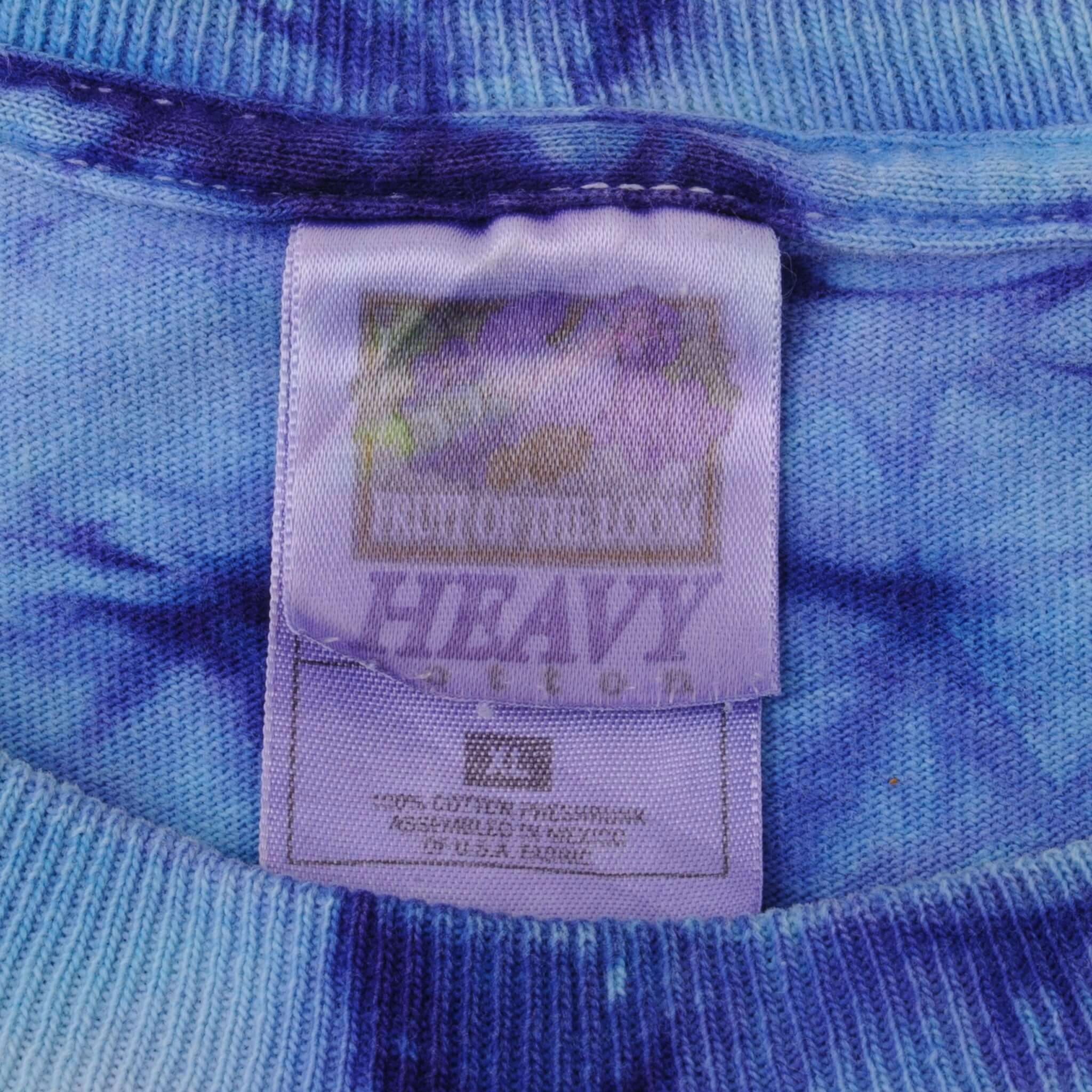 VINTAGE TIE DYE WOODSTOCK MIKE DUBOIS 1994 TEE SHIRT SIZE XL