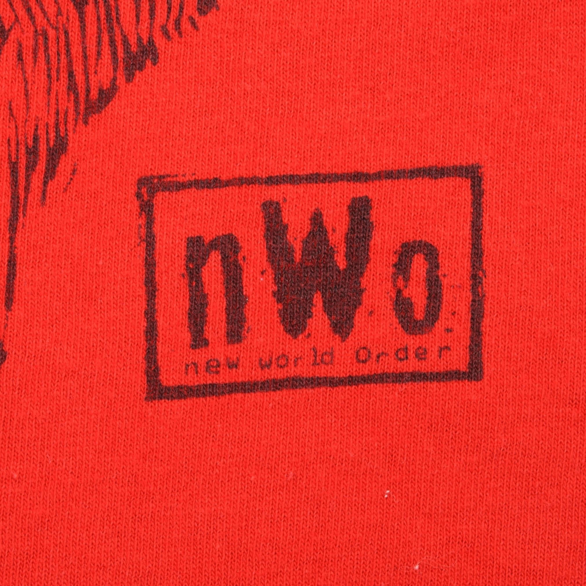 VINTAGE WCW NWO WOLF WRESTLING TEE SHIRT 1990S SIZE LARGE