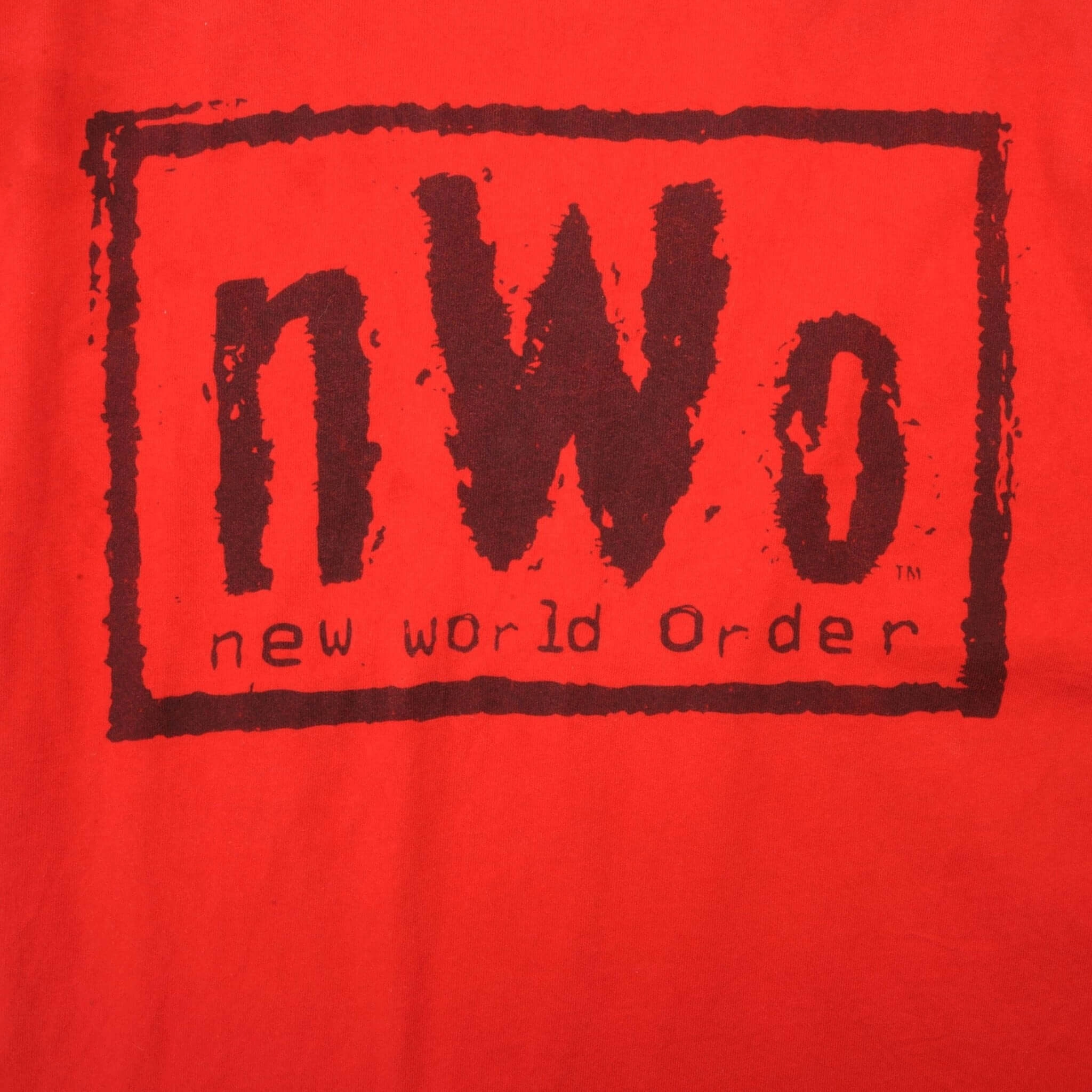 VINTAGE WCW NWO WOLF WRESTLING TEE SHIRT 1990S SIZE LARGE