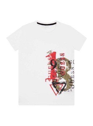 White Graphic 1981 Logo T-Shirt (7-16)