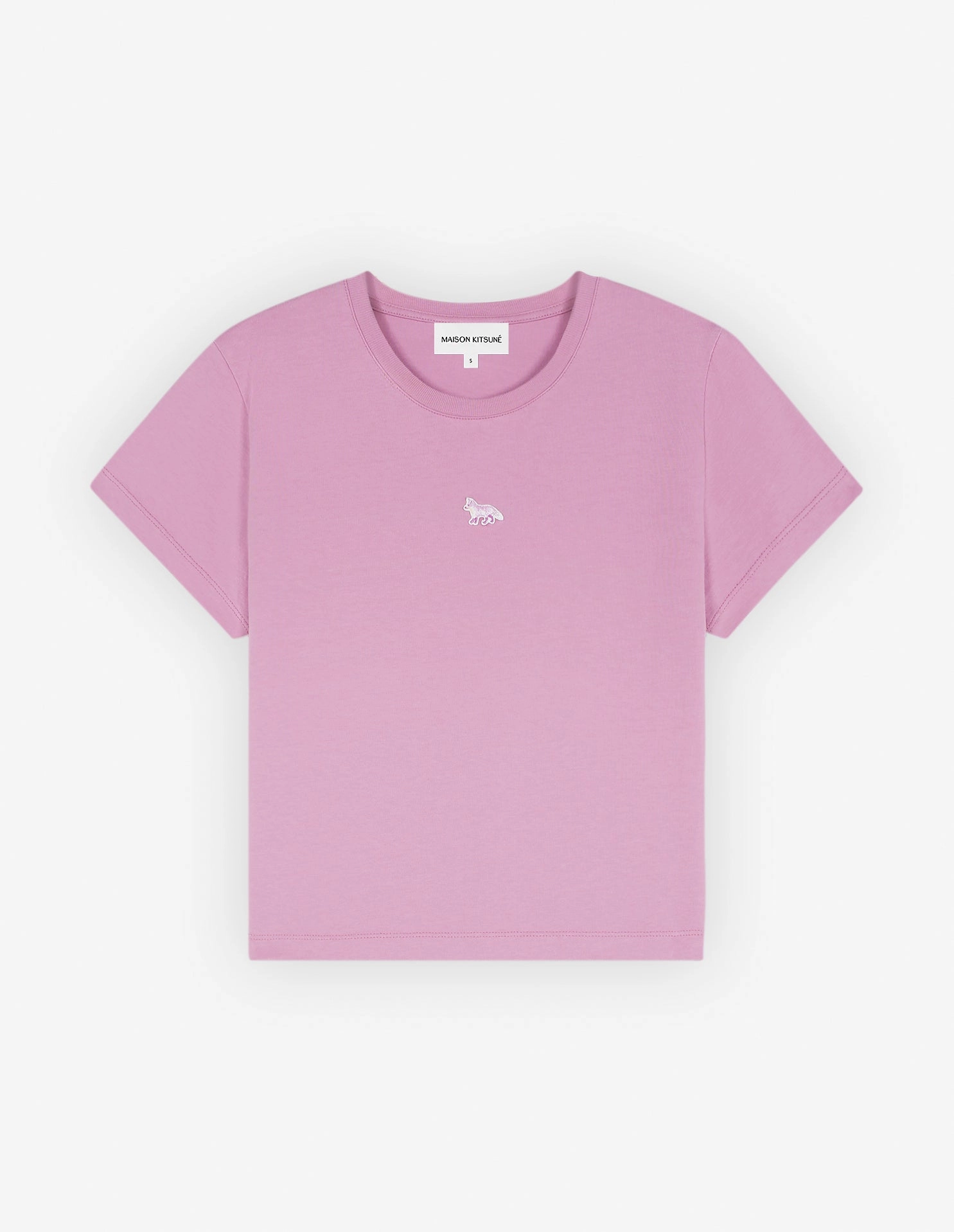 Women's Baby Fox Patch Baby Tee-shirt Blossom