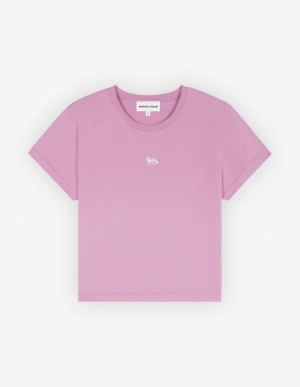 Women's Baby Fox Patch Baby Tee-shirt Blossom