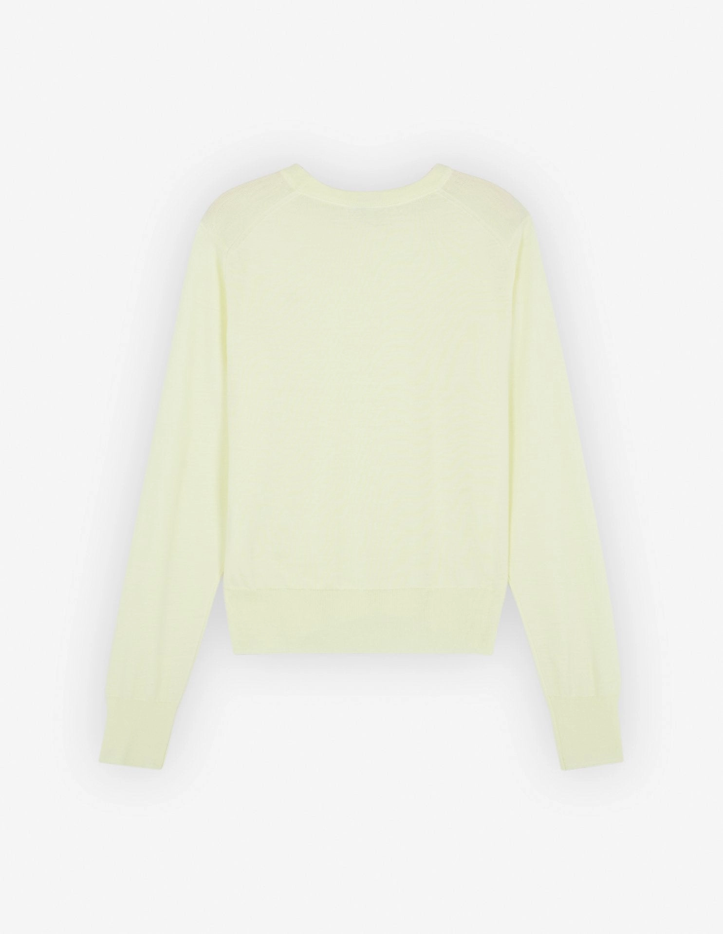 Women's Baby Fox Patch Regular Jumper Medium Lemonade