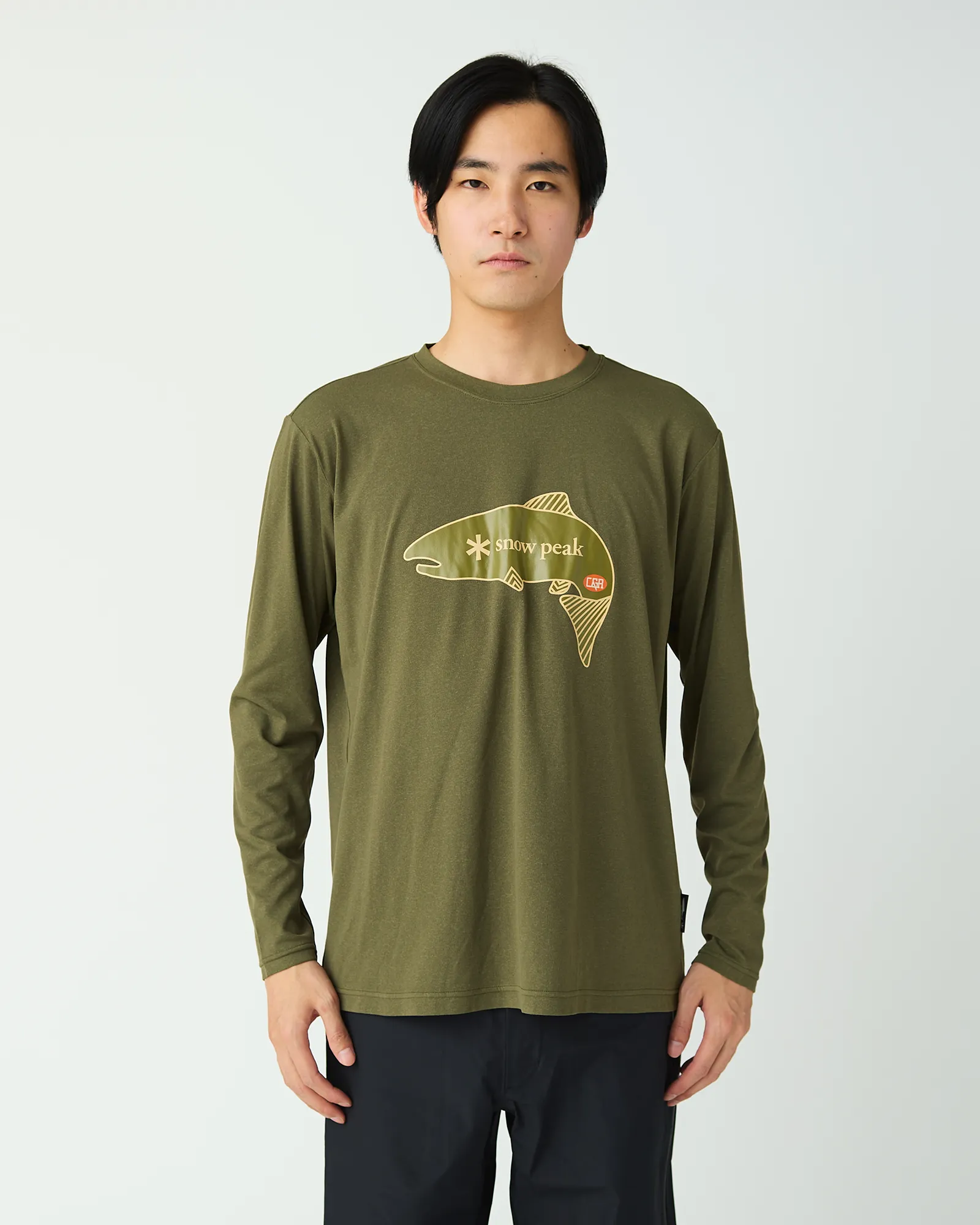 Yamame Graphic Long Sleeve T-Shirt